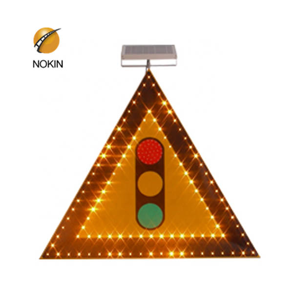 Aluminum solar Pedestrian Crossing sign supplier